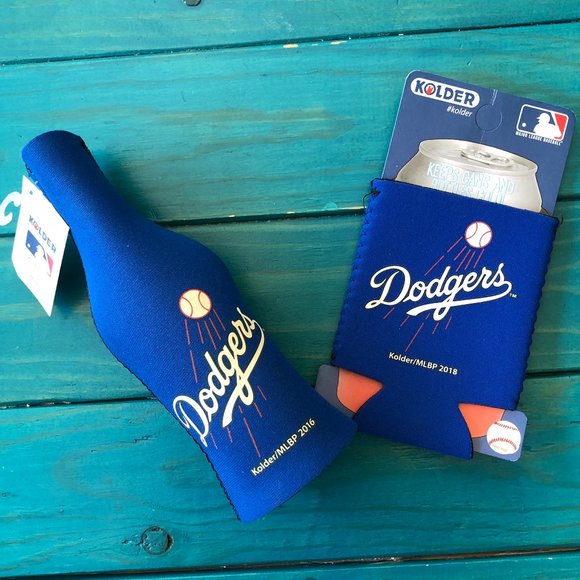 Kolder LOS ANGELES DODGERS Bottle and Can Suit Insulators ~ New - Picture 1 of 4